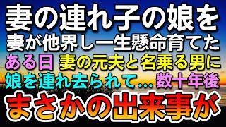 【感動する話】血の繋がらない他界した妻の連れ子を育てていた。ある日妻の元夫が現れ娘を連れていかれた…数十年後定年退職したら思わぬまさかの出来事が…【泣ける話】【いい話】