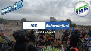 IGE Schweinfurt 08.10.2023 | Lauf 4 |  Part 2 | unCut | 4K | Husaberg FE 450