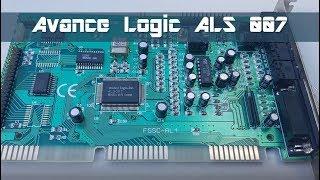 Avance Logic ALS007 Soundcard playing Doom II OPL3 music
