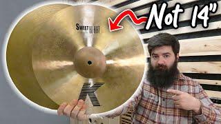 You Are WRONG If You Use 14” Hihats