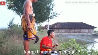 Kocak ketahuan mancing di tambak