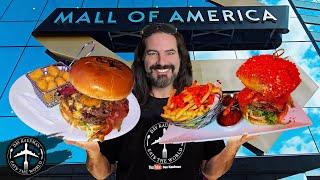 HUNTING THE BEST BURGERS AT THE MALL OF AMERICA!