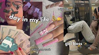 *REALISTIC* day in the life of an 18 y/o nail tech