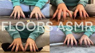 ASMR: Fast Scratching & Tapping on all the hard floors in my house!! + Scurrying (No talking)