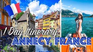 ANNECY, FRANCE | 1 Day Itinerary + Travel Guide | Old Town, Castles, Lakes + French CHEESE!