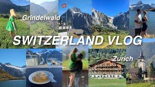 Switzerland Travel Vlog | Grindelwald + Zurich  (most expensive + beautiful country)