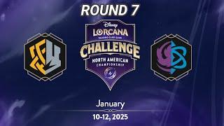 ROUND 7 FEATURED MATCH | Disney Lorcana NA | AMBER STEEL vs. BLURPLE