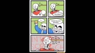 Papyrus patience(Undertale comic)