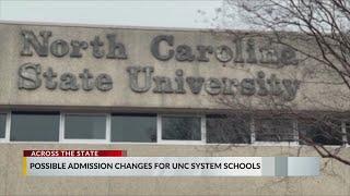 Admission changes could be coming to UNC System schools