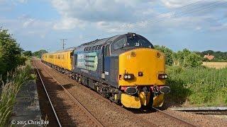 DRS 37608 & 37607 - 1Q91 Norwich-Ipswich 25/06/2015