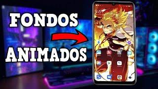 COMO PONER FONDOS DE PANTALLA EN MOVIMIENTO (ANIMADO) EN ANDROID | PARA CUALQUIER TELEFONO ANDROID