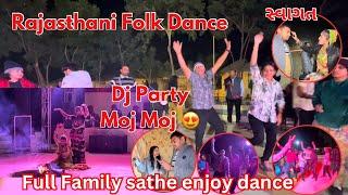 Aaj Full Family Jaisalmer Desert Camping Night Program | Dance | Rajasthani Culture #dance #thakor