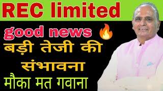 REC limited share news || RAC limited share news today