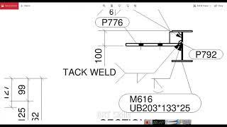 Structural fabrication work Drawing learning class - 01 || structural engineer || fabrication work