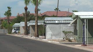 Company testing new cooling roof technology on Arizona mobile homes, results promising