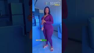 Thick Curvy Mzansi Beauty rocks bodycon #curvyfashion #viral #viralvideo #southafrican #fashion