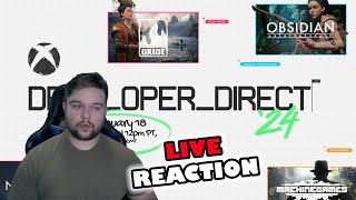 2024 Xbox Developer Direct REACTION - HappyHill Reacts