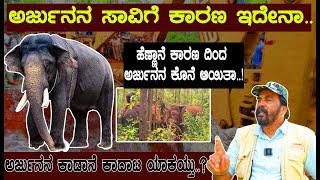 Arjuna elephant ಅರ್ಜುನನ ಸಾವಿನ ನಿಜವಾದ ಕಾರಣ ತಿಳಿಸಿದ ವಿಕ್ರಂ ಗೌಡ್ರು, ಹೆಣ್ಣಾನೆ ಯಿಂದ ಅರ್ಜುನ ಹತನಾದನೆ