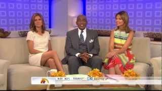 Natalie Morales - great legs in tiny skirt - Today Show 82312