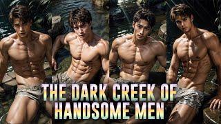 THE DARK CREEK OF HANDSOME MEN [AI Art Lookbook] #aiart #ailookbook #aimodel