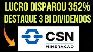 CMIN3 CSN MINERAÇÃO RESULTADOS ESPETACULARES #cmin3 #dividendos #ações #investir #bolsadevalores