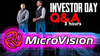 Microvision Investor Q&A With Sumit Sharma and Anubhav Verma Redmond Washington April 14th, 2023