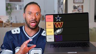 NFC East Tier List: Offense