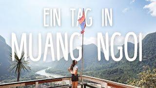 Mit Boot (& Moped) ins kleine Dorf am Fluss: Muang Ngoi • #Laos • Reisevlog 279