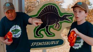 Dinosaur Dunk Tank Showdown @TRexRanch | Moonbug Kids Explore With Me | Dinosaur Videos for Kids