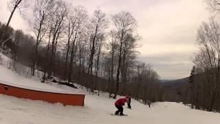 Smugglers Notch snowboarding