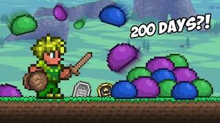 Terraria 10x SPAWN RATE While Discussing 200 Days!