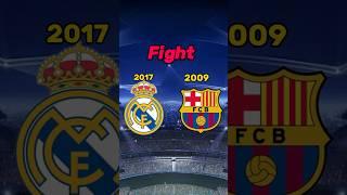 Barca 2009 vs Madrid 2017 #football #rma #fcbarcelona