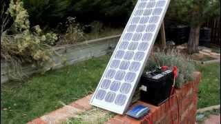 DIY Solar: Simple, cost-effective battery charging