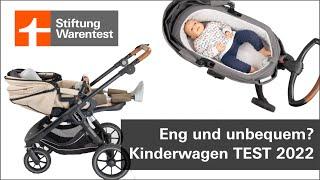 Test Kinderwagen 2022: Emmaljunga & Stokke sind eng + unbequem. Kombikinderwagen Stiftung Warentest