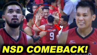 NSD COMEBACK! Scottie For the Win! | Grabe si RJ at JB pinaulanan ng tres ang magnolia! Choke pa!