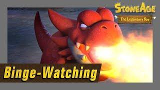 BINGE-WATCHING Episode 27 to 52 l Stone Age the Legendary Pet l NEW Dinosaur Animation