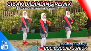 CICAK DI DINDING REMIX | DANCE KREASI - TIKTOK VIRAL BANGET | BOCIL JUNIOR | MOMMY BINTANG