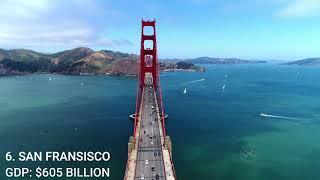 TOP 10 RICHEST CITIES IN USA BY GDP 2020