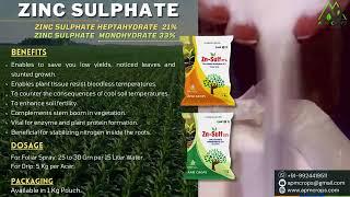 Top zinc sulphate product for Sale , benefits and usage for farming  , agriculture product