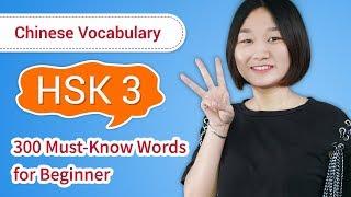 Intermediate Chinese: HSK 3 Chinese Vocabulary & Sentences – Full HSK 3 Word List & Lessons