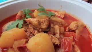 มัสมั่น – Massamun Chicken drumstick curry and potato