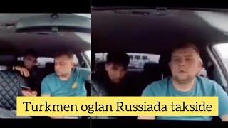 Turkmen oglan Rusyada Takside | Prikol 2023 