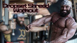 Dropset Gym Workout to get shredded for the Arnold Classic