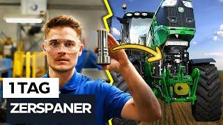 Ich habe Traktorenteile gebaut und __€ verdient | 1 Tag als Zerspanungsmechaniker