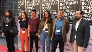 Alfombra roja. Festival de Cine de Huesca