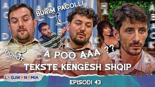 LOGJIKONOMIA Ep.43 – “Tekste këngësh shqip” | @teve1