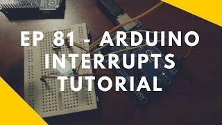 Arduino Interrupts Button Tutorial Example - Pin 2 Hardware Easy Guide