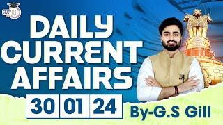 Daily Current Affairs for UPSC Prelims | 30 January 2024 | StudyIQ IAS