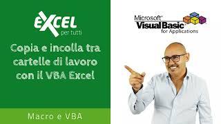 Copia e incolla tra cartelle di lavoro con il VBA Excel