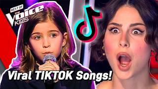 The BEST TIKTOK Song Covers on The Voice Kids 